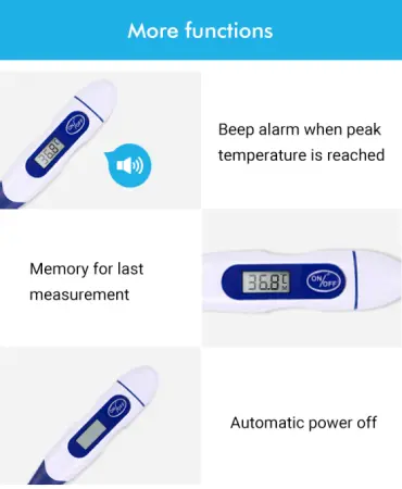 Flexible Tip Digital Thermometer
