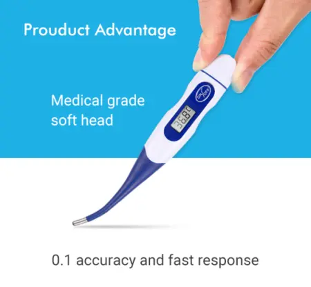 Flexible Tip Digital Thermometer