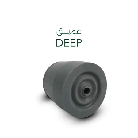 رؤوس مطاطية للعكازات والمشايات والعصي الطبية