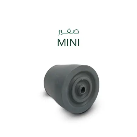 رؤوس مطاطية للعكازات والمشايات والعصي الطبية