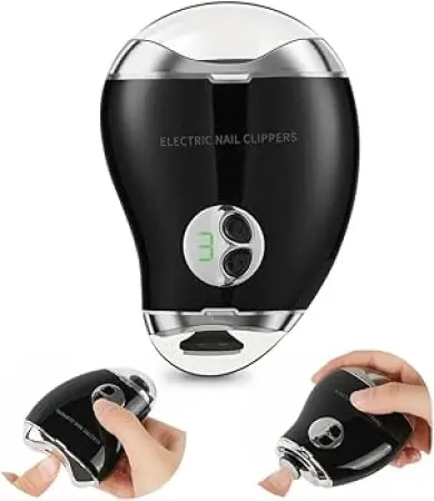 2-in-1 Electric Nail Trimmer Cutter