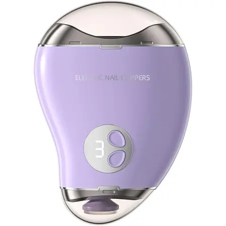 2-in-1 Electric Nail Trimmer Cutter