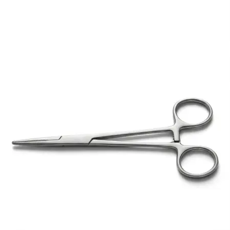 Kelly Hemostatic Forceps, Straight, 6 1/4"