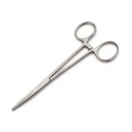 Kelly Hemostatic Forceps, Straight, 5 1/2"