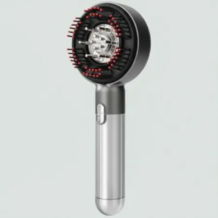 Electric Scalp Massager – Portable Auto Massager Comb with Oil Applicator