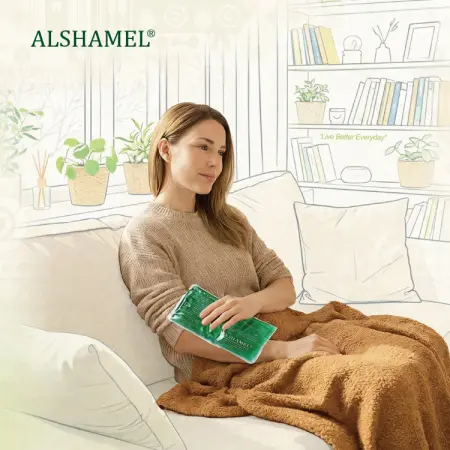 كمادة جل شفافة ساخنة وباردة