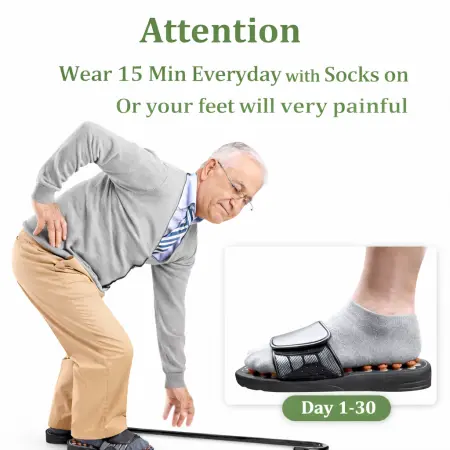 Foot Sole Acupoint Massage Slippers