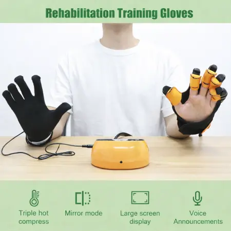 Rehabilitation Robot Hand Training Glove