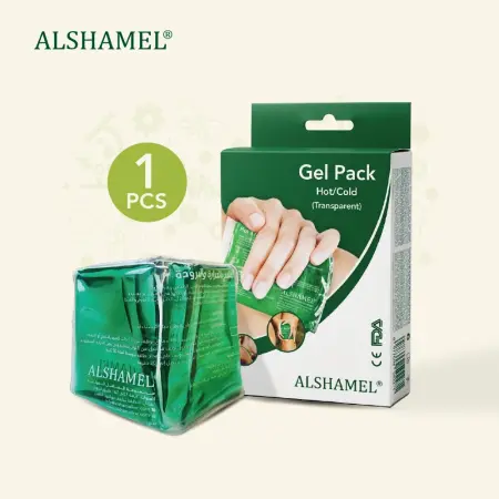 كمادة جل شفافة ساخنة وباردة