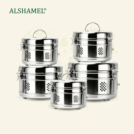 Round Medical Sterilizer Container