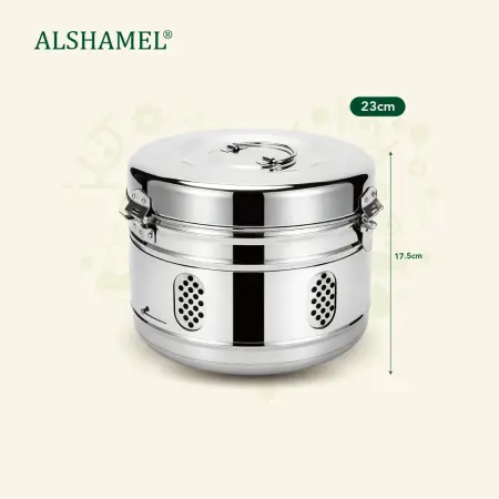 Round Medical Sterilizer Container