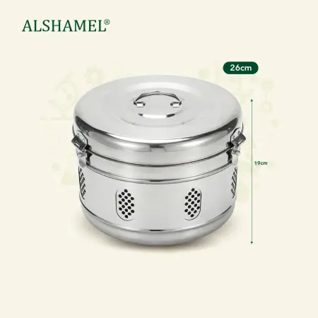Round Medical Sterilizer Container