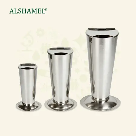 Stainless Steel Tweezers Canister
