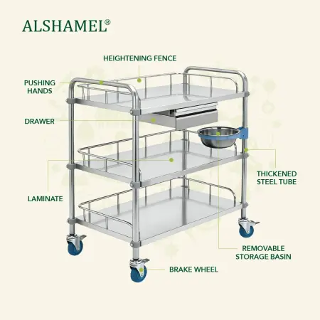 Dressing Trolley – Three Layer