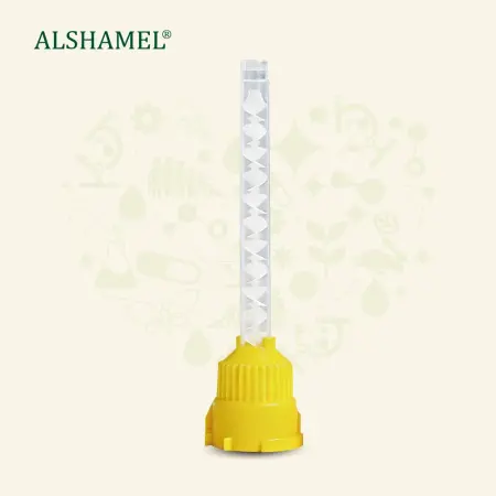 5x5 mm Dental Mixing Tips (Yellow)