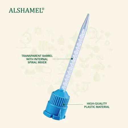 6.5x6.5 mm Dental Mixing Tips (Green)