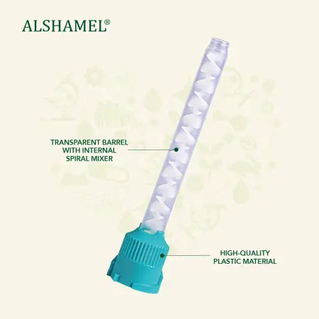 Short (1:1) Dental Mixing Tips (Blue)
