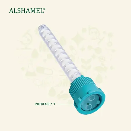 Short (1:1) Dental Mixing Tips (Blue)