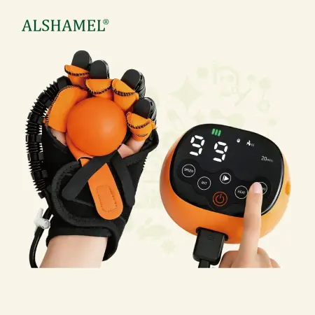 Rehabilitation Robot Hand Training Glove