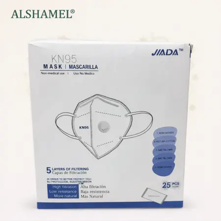 KN95 Mask with Valve (5-Layer)