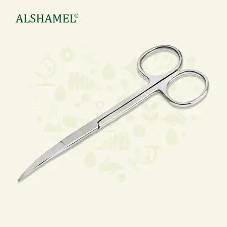 Iris Scissors, Curved, 4 1/2"