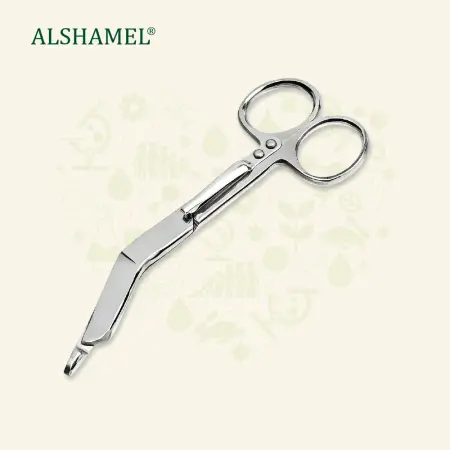 Lister Bandage Scissors with Clip, 4 1/2"