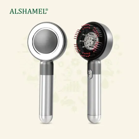 Electric Scalp Massager – Portable Auto Massager Comb with Oil Applicator