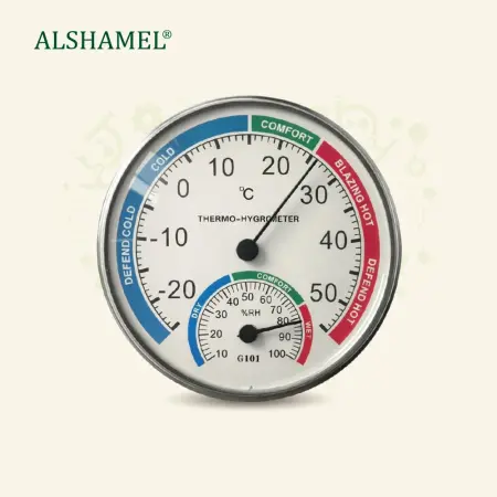 Analog Thermometer & Hygrometer Wall Mount