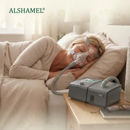 CPAP / APAP Breathing Therapy Device