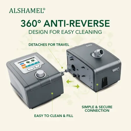 CPAP / APAP Breathing Therapy Device