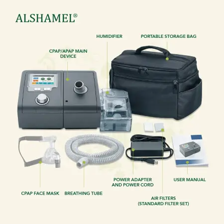 CPAP / APAP Breathing Therapy Device