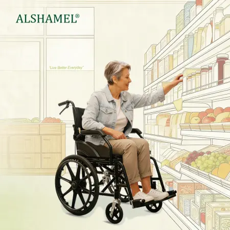 كرسي متحرك التوفير الذكي بلس