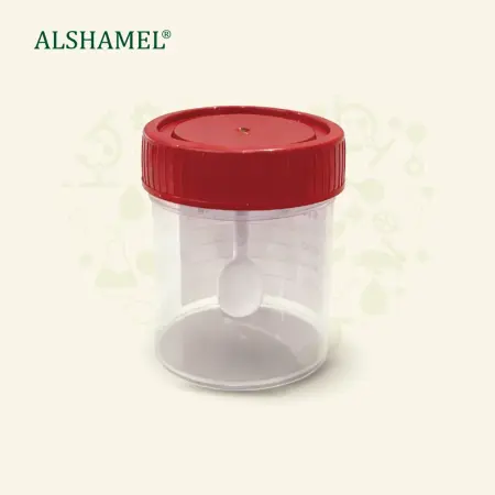 Sterile Stool Specimen Container – 60ml with Spoon