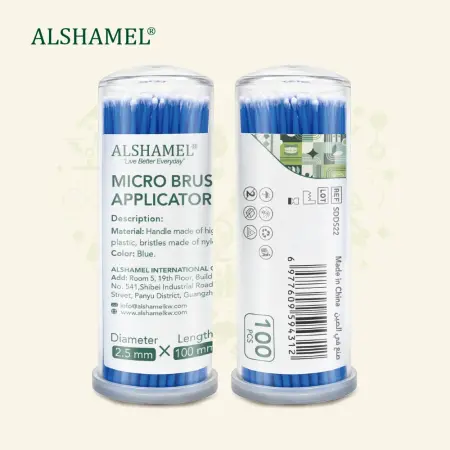 2.5 mm Micro Brush Applicators (Blue)