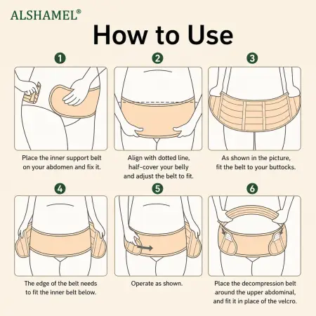 3-in-1 Pregnancy Support Belt