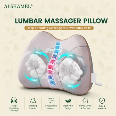 Wireless Back Massage Pillow
