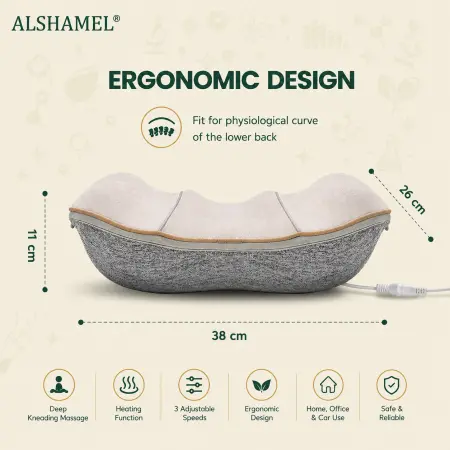 Wireless Back Massage Pillow
