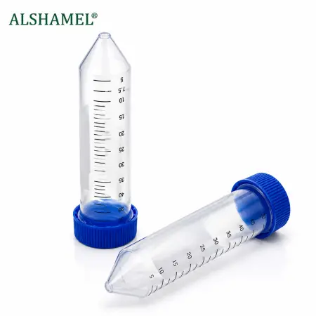 أنبوب طرد مركزي بغطاء لولبي