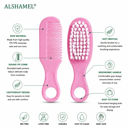 Baby Comb and Brush