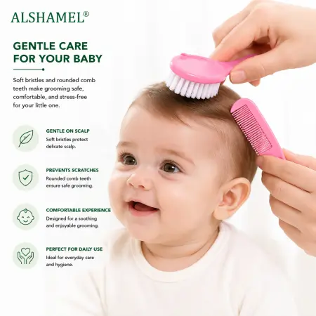 Baby Comb and Brush