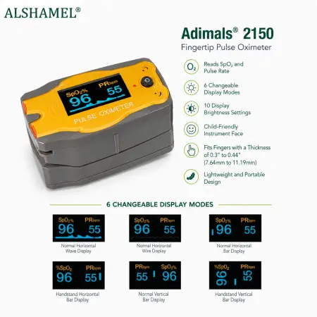 Adimals® 2150 Fingertip Pulse Oximeter