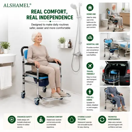 Multi-Function Shower Chair