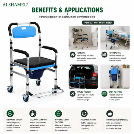 Multi-Function Shower Chair