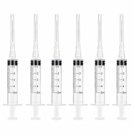 حقنة 5 مل للاستعمال مرة واحدة مع إبرة 16G × 1½ بوصة – قفل لور