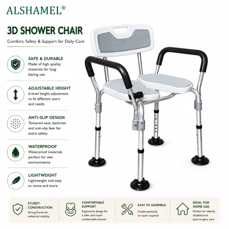 3D Shower Chair