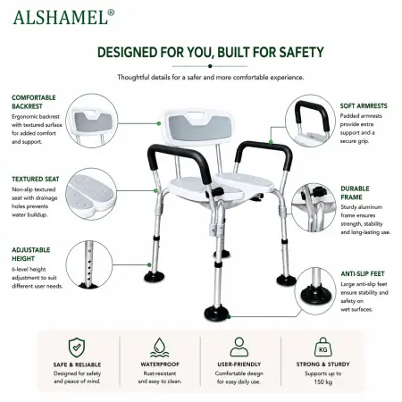 3D Shower Chair