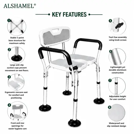 3D Shower Chair