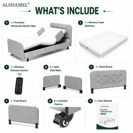 Premium Homecare Electric Bed