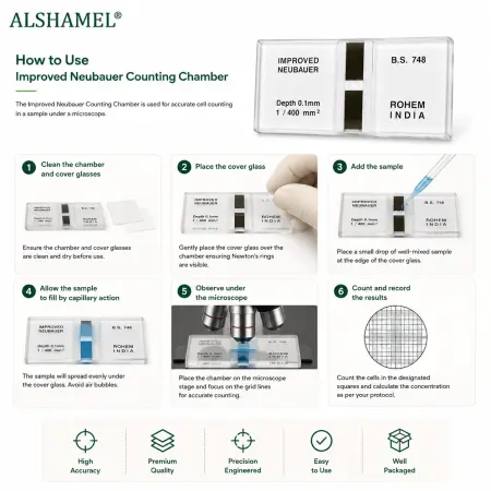 Neubauer Counting Chamber (Hemocytometer)