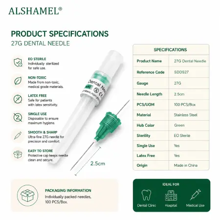 27G Dental Needle